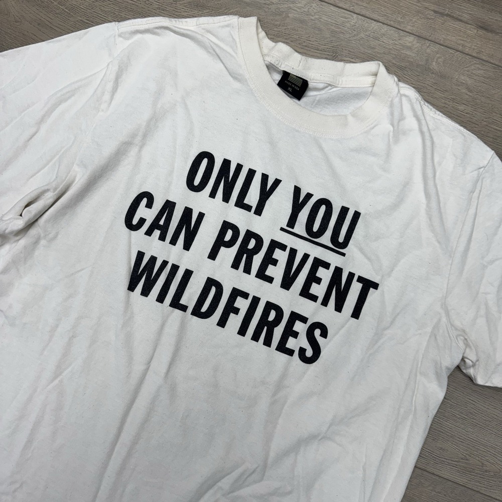 CC Filson Smokey Bear Only You Crewneck T Shirt Men's‎ Sz XL USA